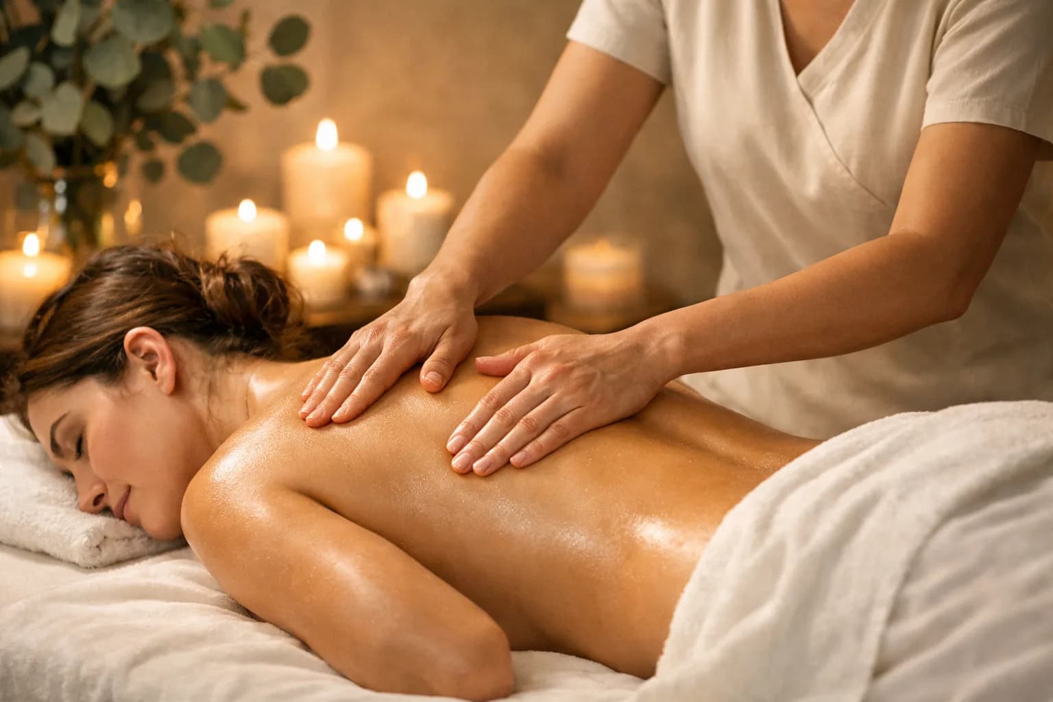 Professional massage therapy at Dia-Well Clinic in Davie, FL